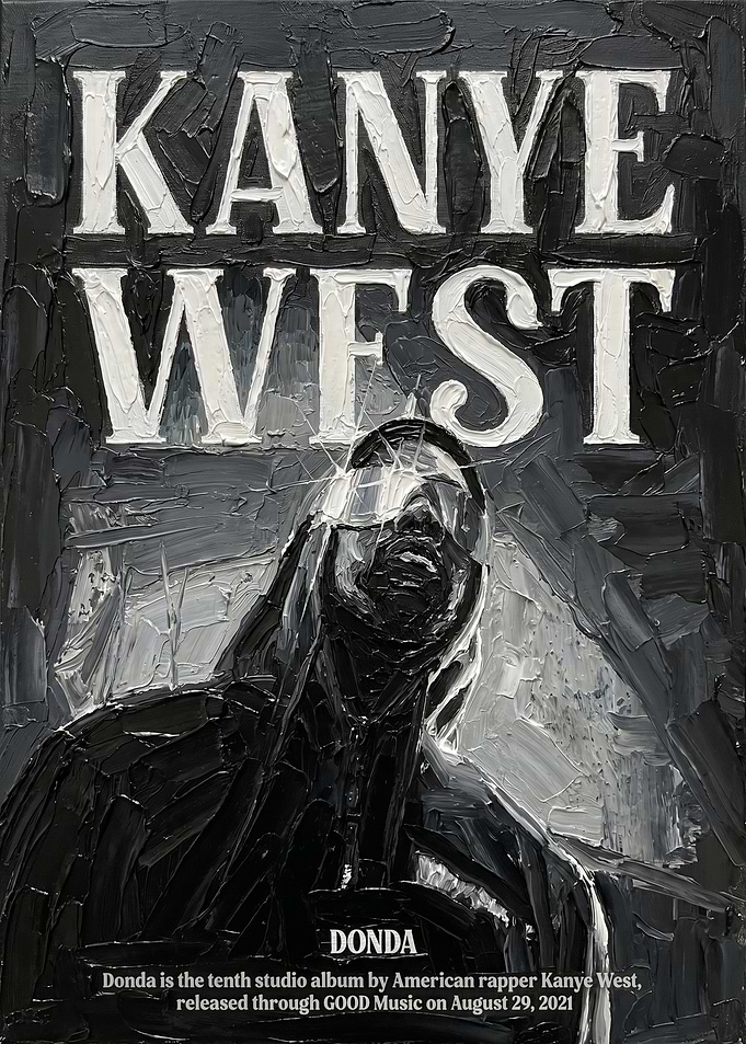 Kanye West Donda Album Cover