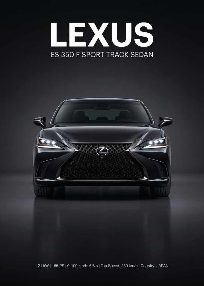 Lexus ES 350 F Sport Track Sedan