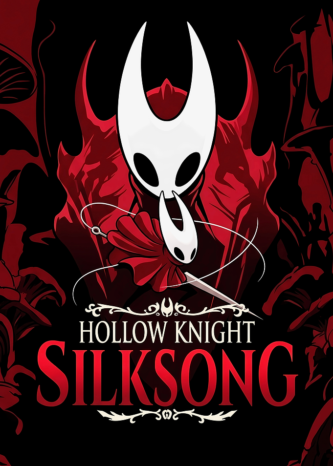 Hollow Knight Silksong Game Poster