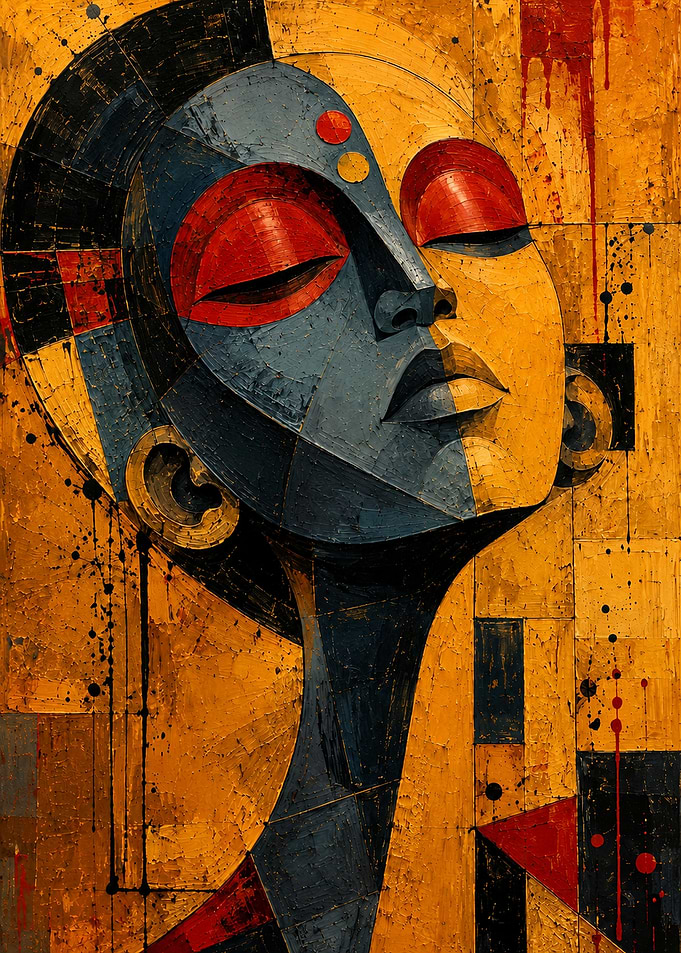 Abstract Portrait of a Woman