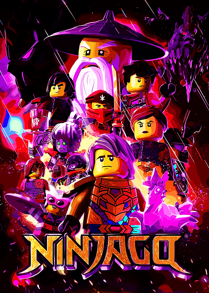 Ninjago Characters Poster
