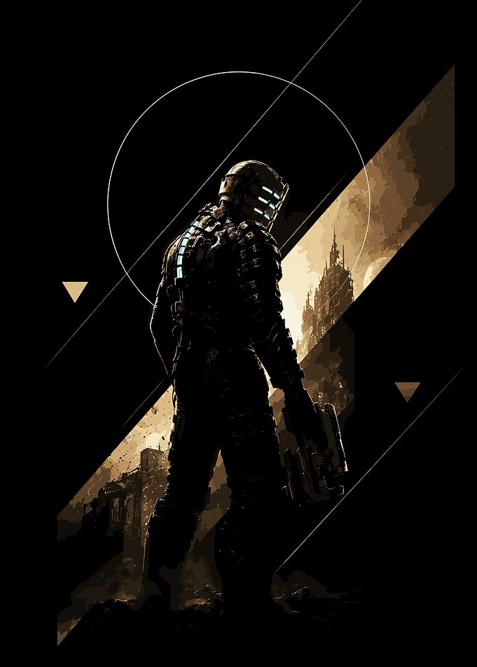 Dead Space Isaac Clarke Sci-Fi Art