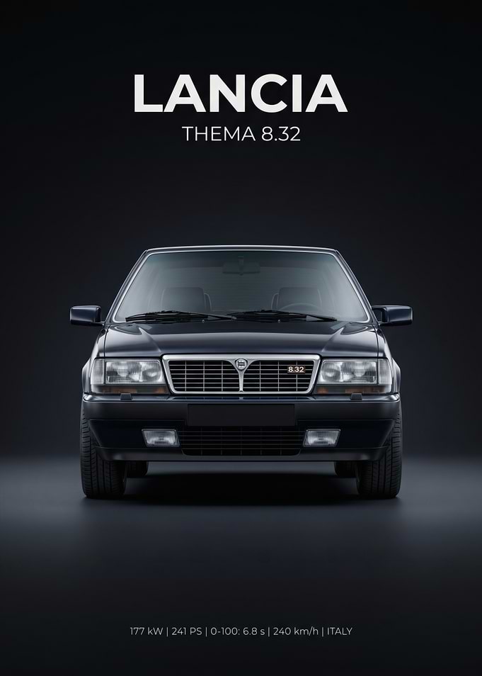 Lancia Thema 8.32 Front View