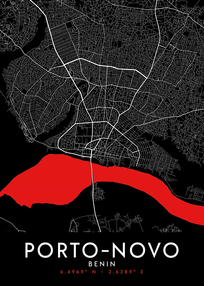 Porto-Novo Dark Map