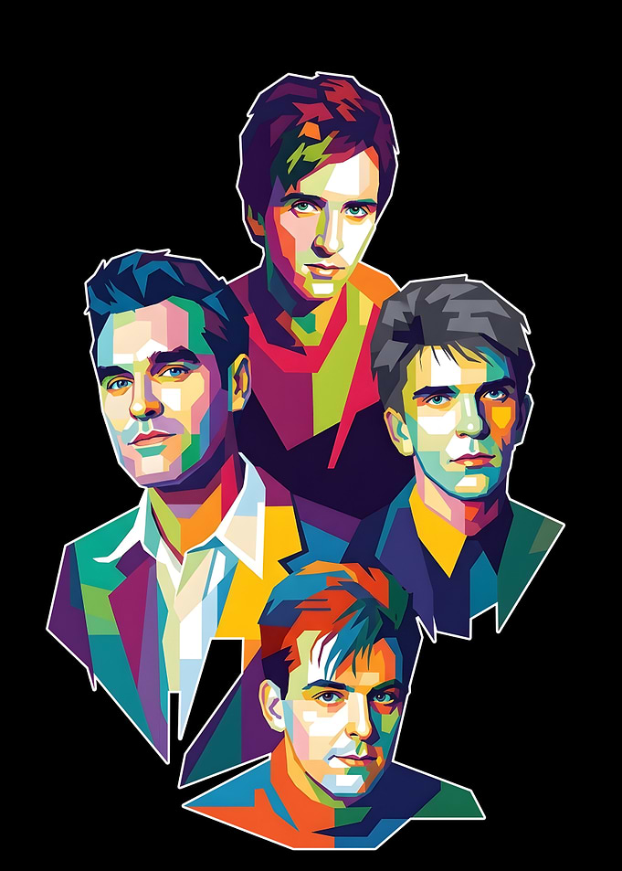 The Smiths Pop Art Portrait