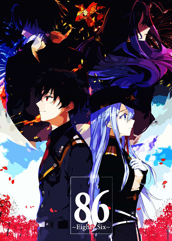 86 Eighty Six Anime Poster