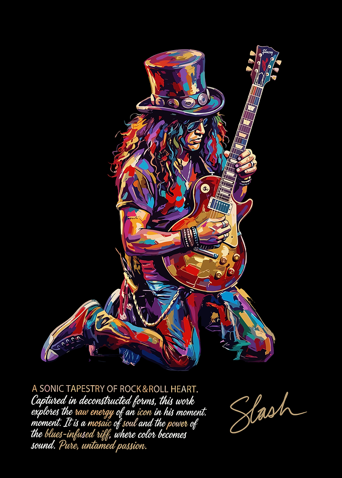 Slash Playing Guitar