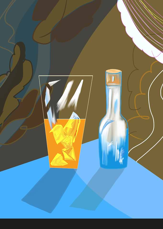 Orange and tonic