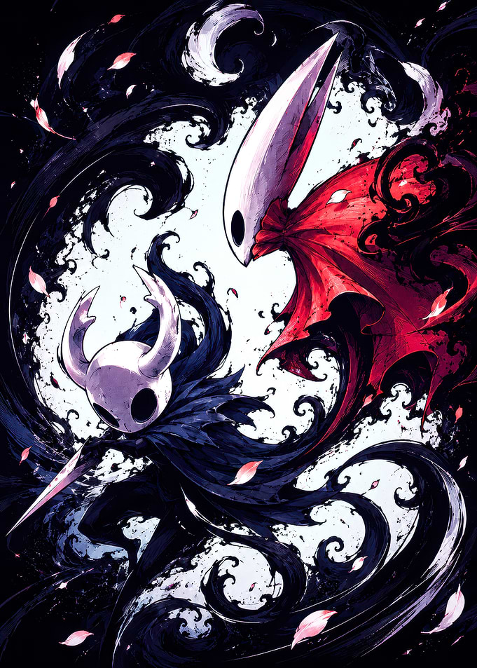 Hollow Knight and Hornet