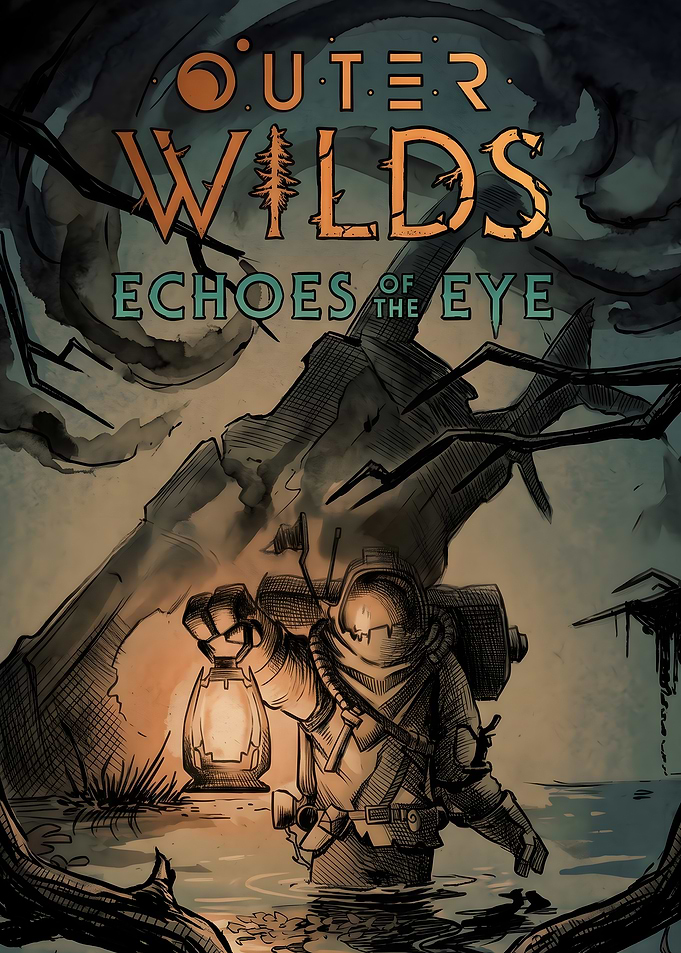 Outer Wilds Echoes of the Eye Art