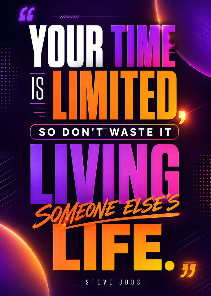 Steve Jobs Quote on Time