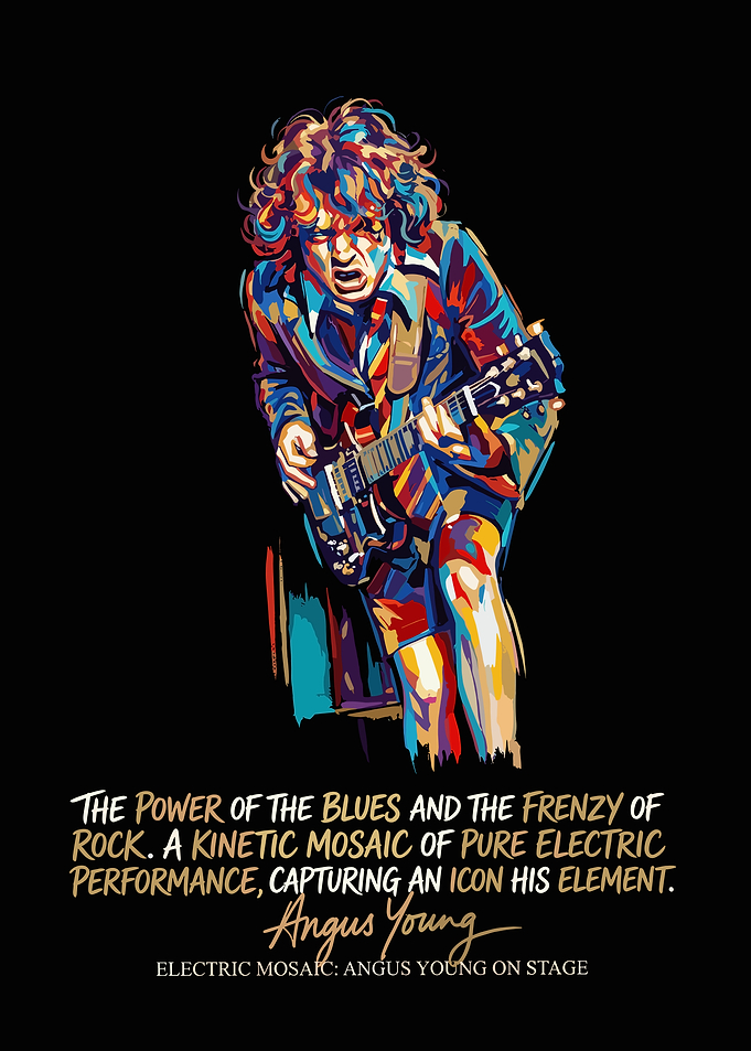 Angus Young Electric Mosaic