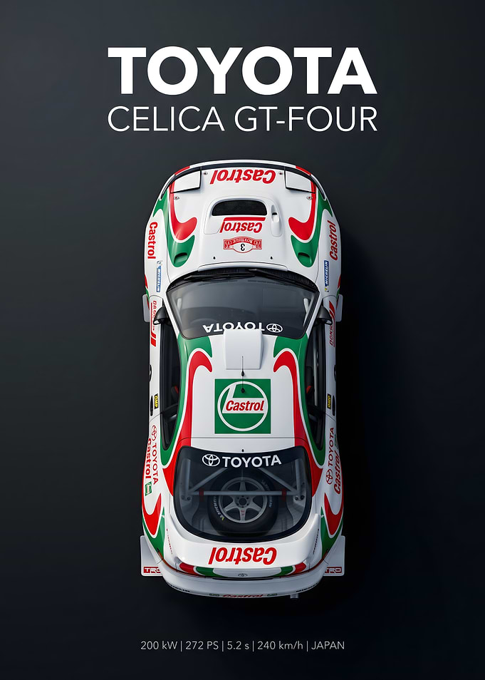 Toyota Celica GT-Four Rally Car