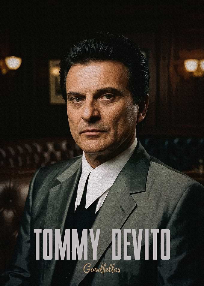 Tommy DeVito Goodfellas Portrait