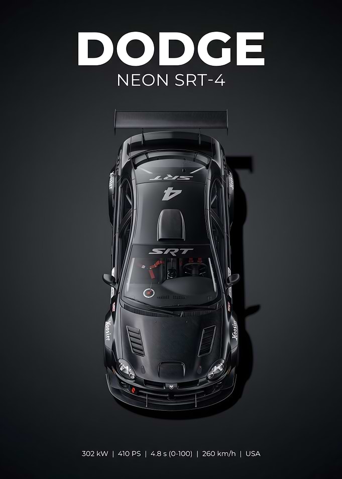 Dodge Neon SRT-4 Top View