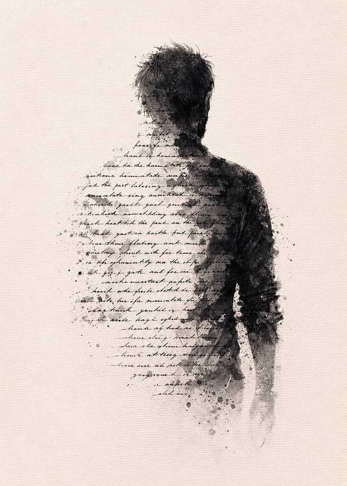 Man Formed from Text