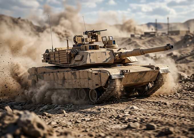 Desert Tank Combat