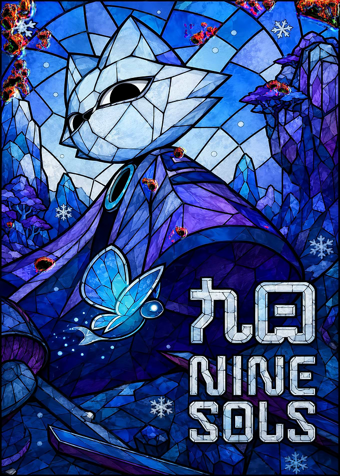 Nine Sols Stained Glass Art