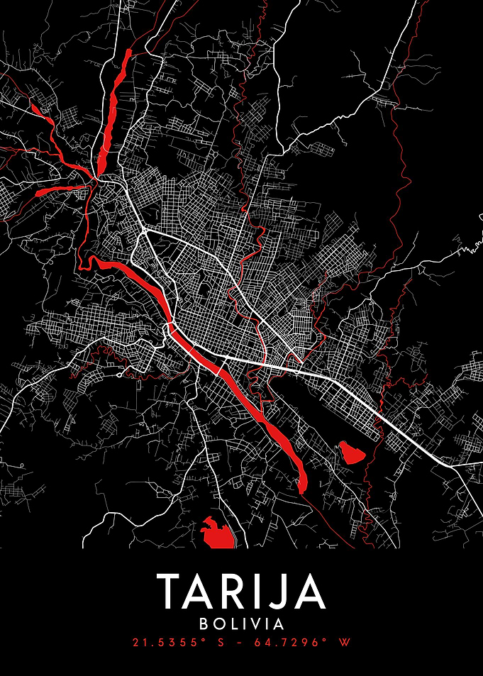 Tarija Dark Map