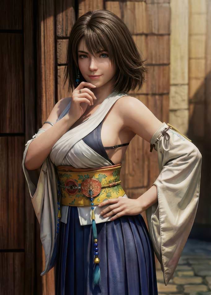 Yuna from Final Fantasy X