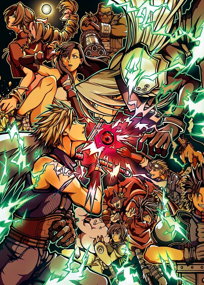 Final Fantasy VII Characters Montage