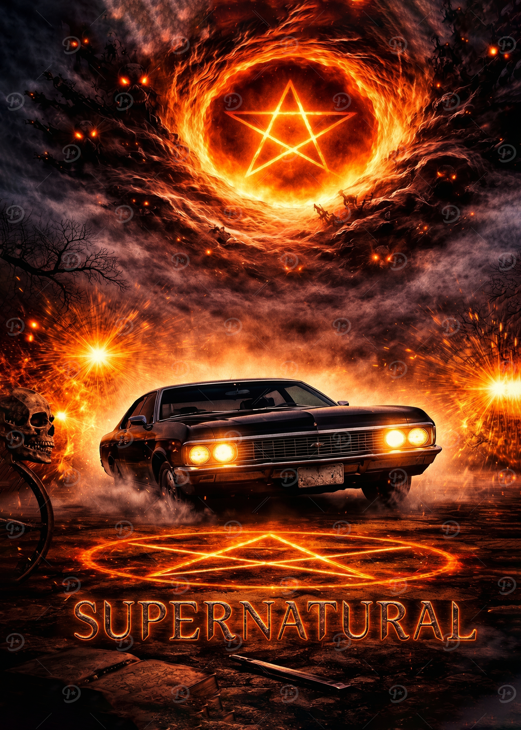Supernatural Posters Online - Shop Unique Metal Prints, Pictures