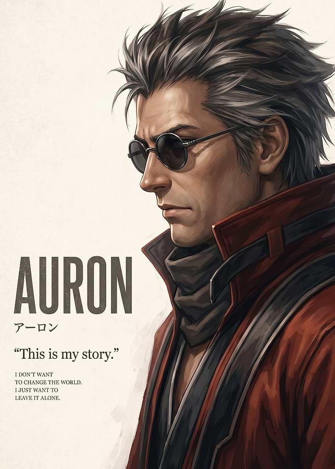 Auron from Final Fantasy X