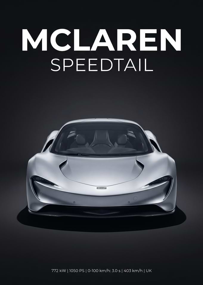 McLaren Speedtail Front View