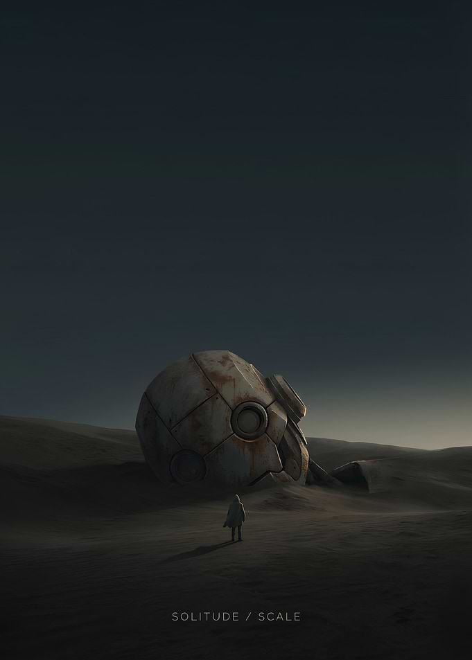 Solitude and Scale in a Post-Apocalyptic Landscape