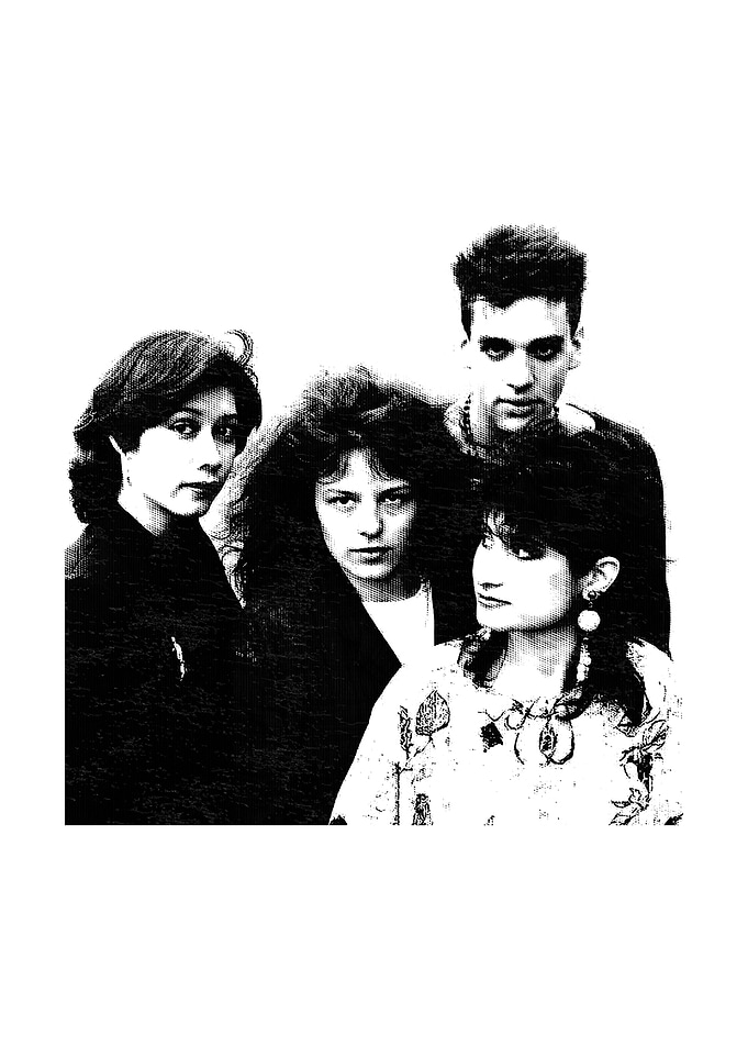 Four people posing for a photo