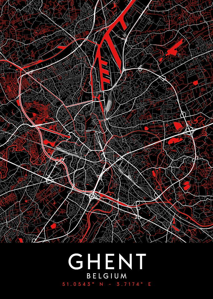 Ghent Dark Map
