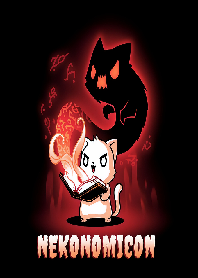 Nekonomicon Spellcasting Cat