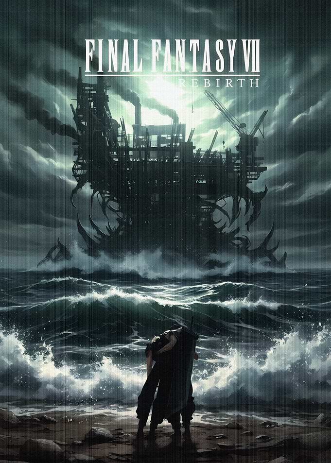 Final Fantasy VII Rebirth Poster