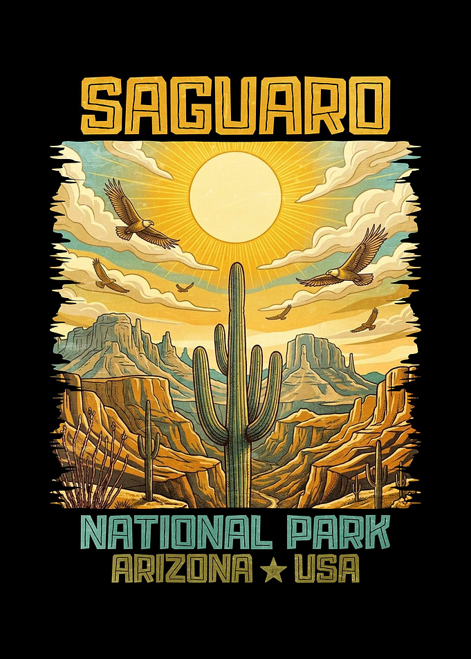 Saguaro National Park Arizona USA