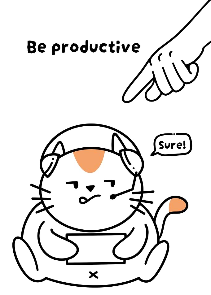 Cat Gaming with 'Sure!'