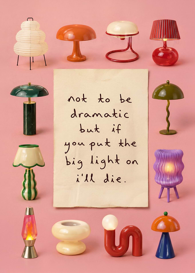 Funny Dont Put The Big Light On Sign