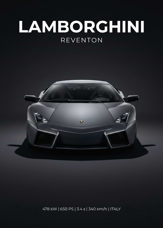 Lamborghini Reventon Poster