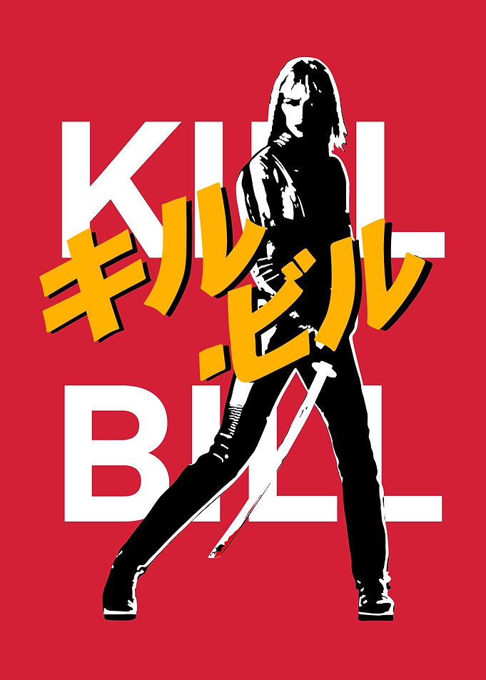 Kill Bill Japanese Poster