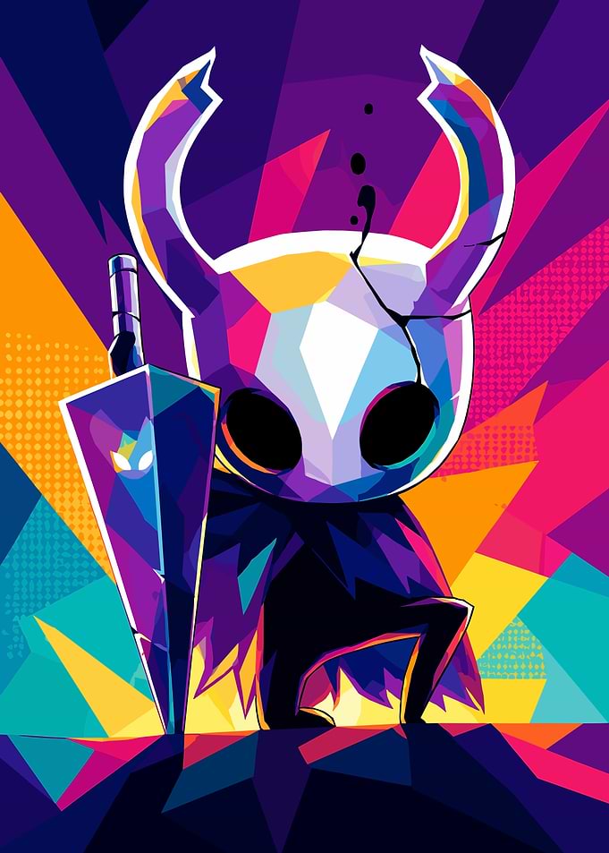 The Knight from Hollow Knight