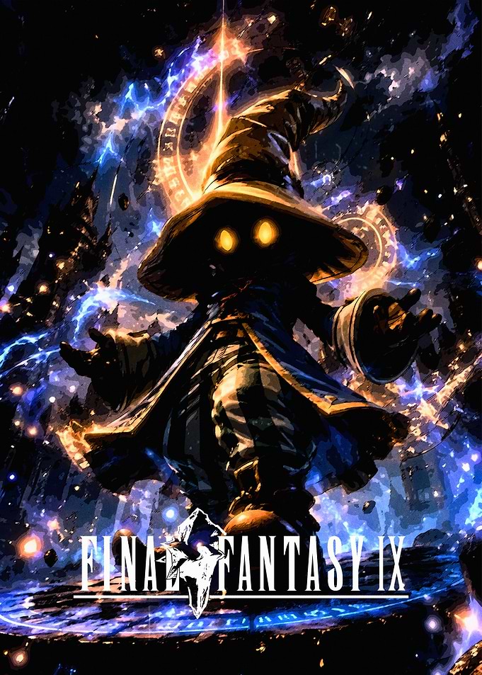 Final Fantasy IX Vivi Artwork