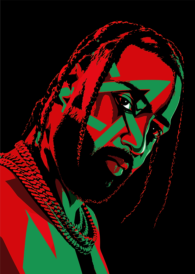 Stylized Portrait of a Man
