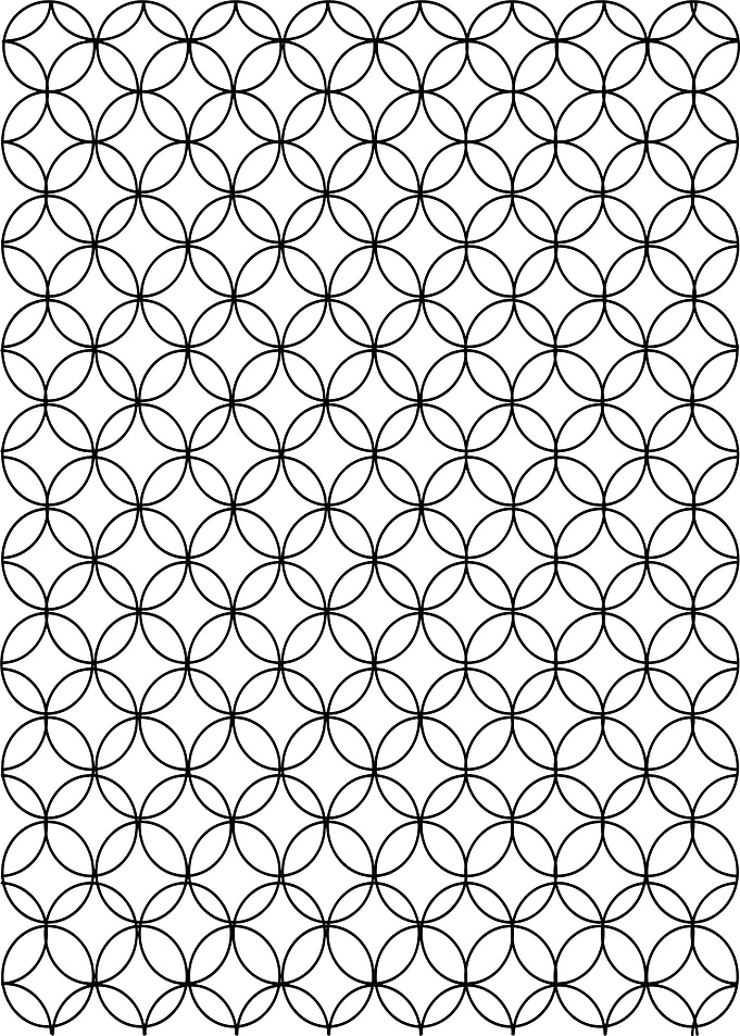 Geometric Circle Pattern