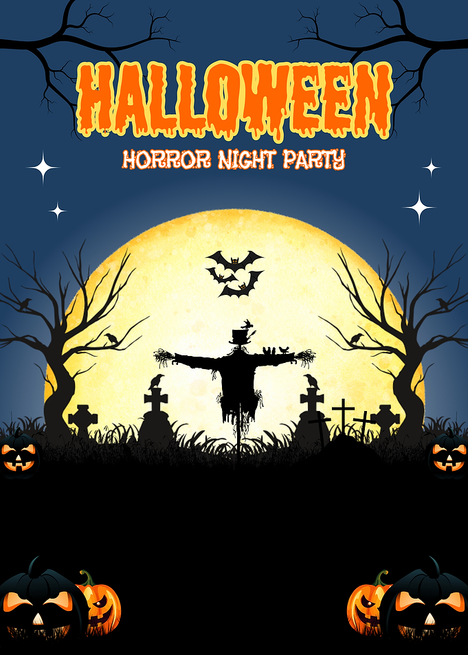 Halloween Horror Night Party Poster