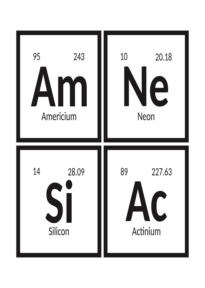 Periodic Table Elements - Amnesiac