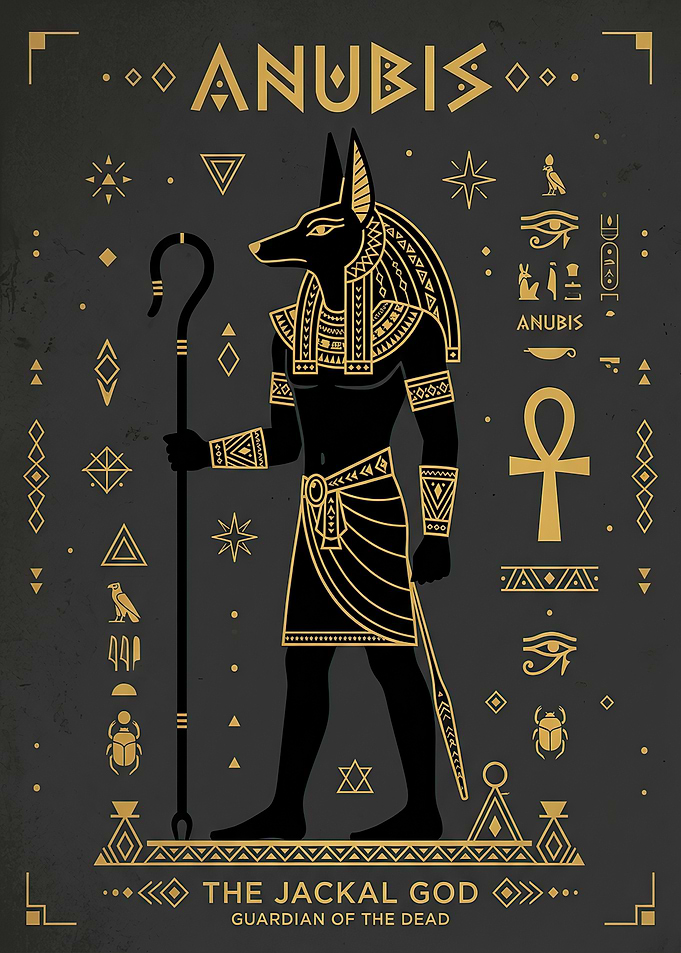 Anubis The Jackal God Guardian of the Dead
