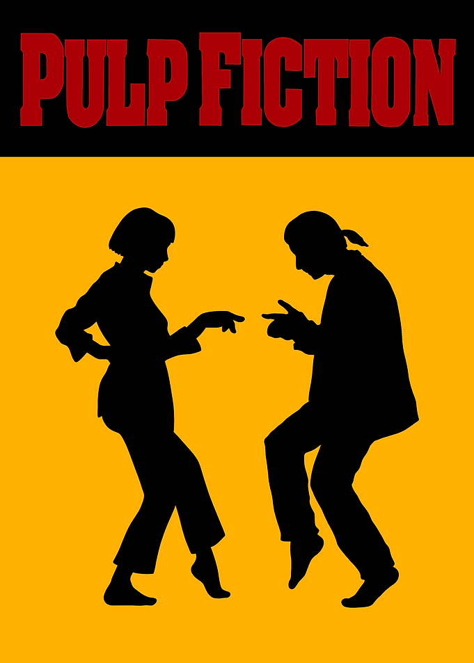 Pulp Fiction Dance Poster
