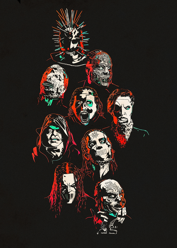 Slipknot Band Members Masks
