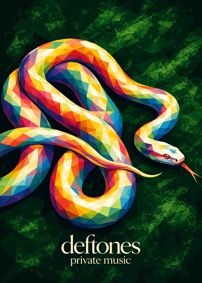 Deftones Private Music Snake Art