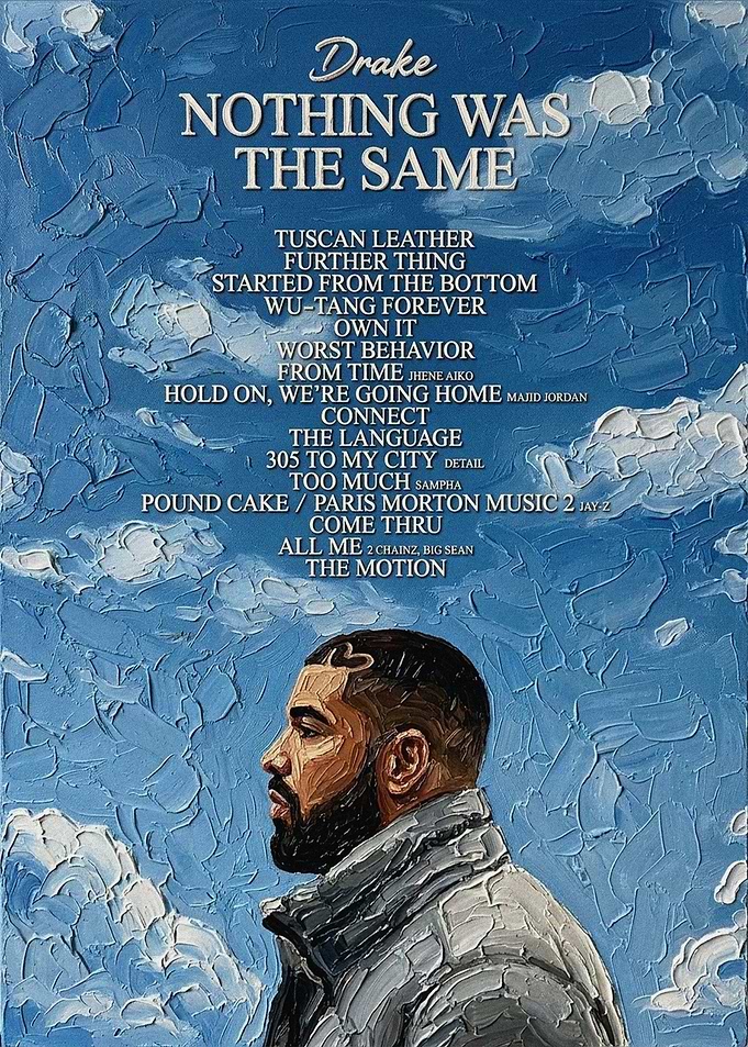 Drake Nothing Was The Same Album Art