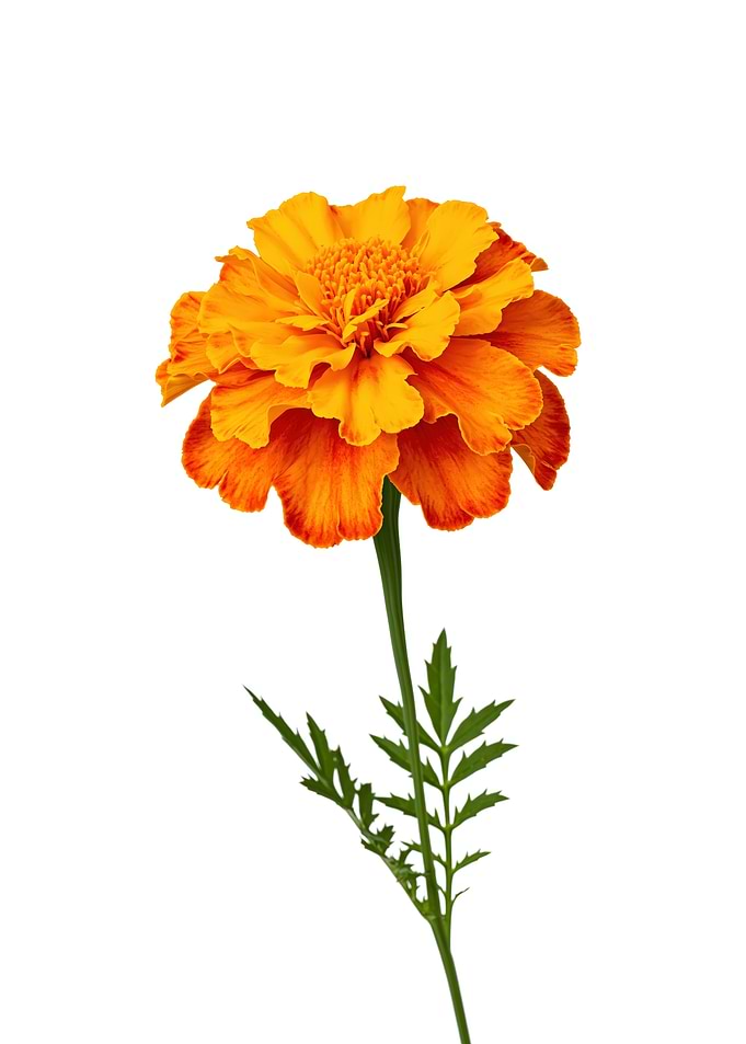 Orange Marigold Flower